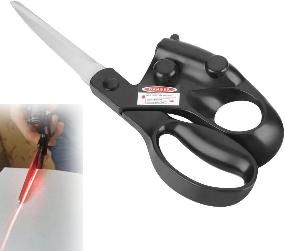 Professional Sewing Scissors with Laser Function Make Fabric Cutting More Accurate & Easier, 9 Inches