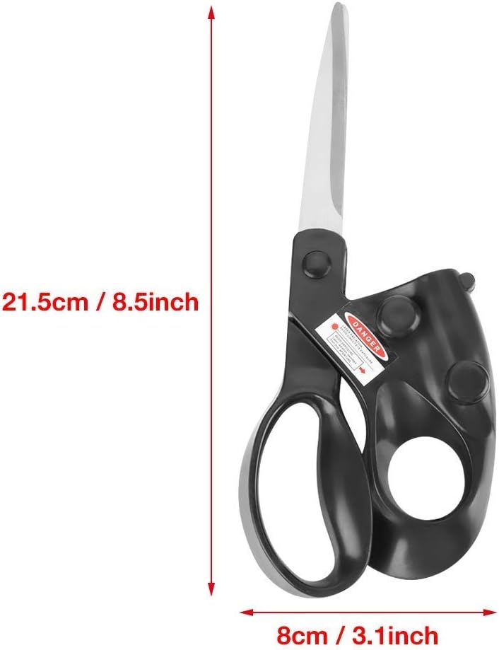 Professional Sewing Scissors with Laser Function Make Fabric Cutting More Accurate & Easier, 9 Inches