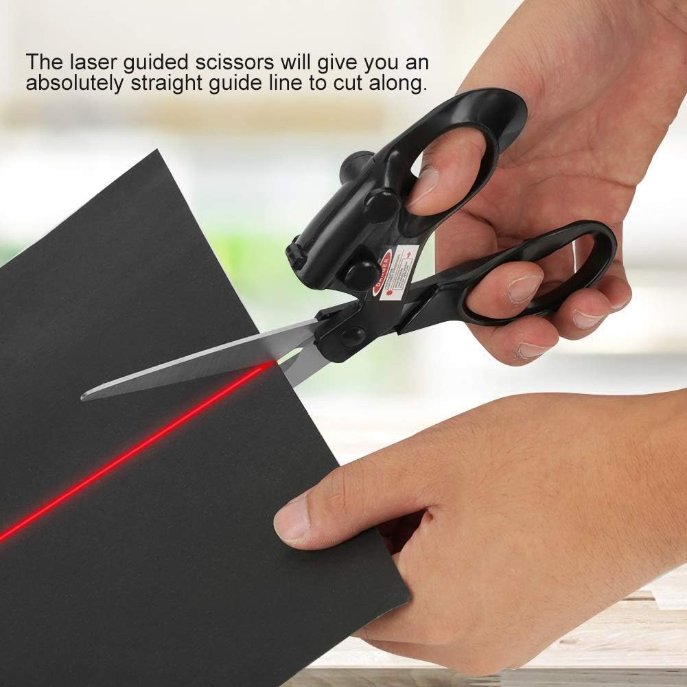 Professional Sewing Scissors with Laser Function Make Fabric Cutting More Accurate & Easier, 9 Inches