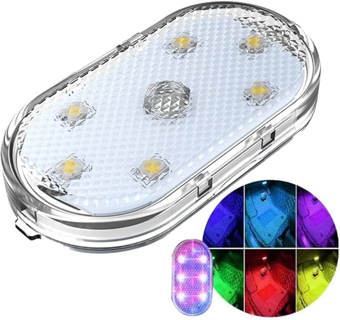 7 Colors LED Car Interior Light