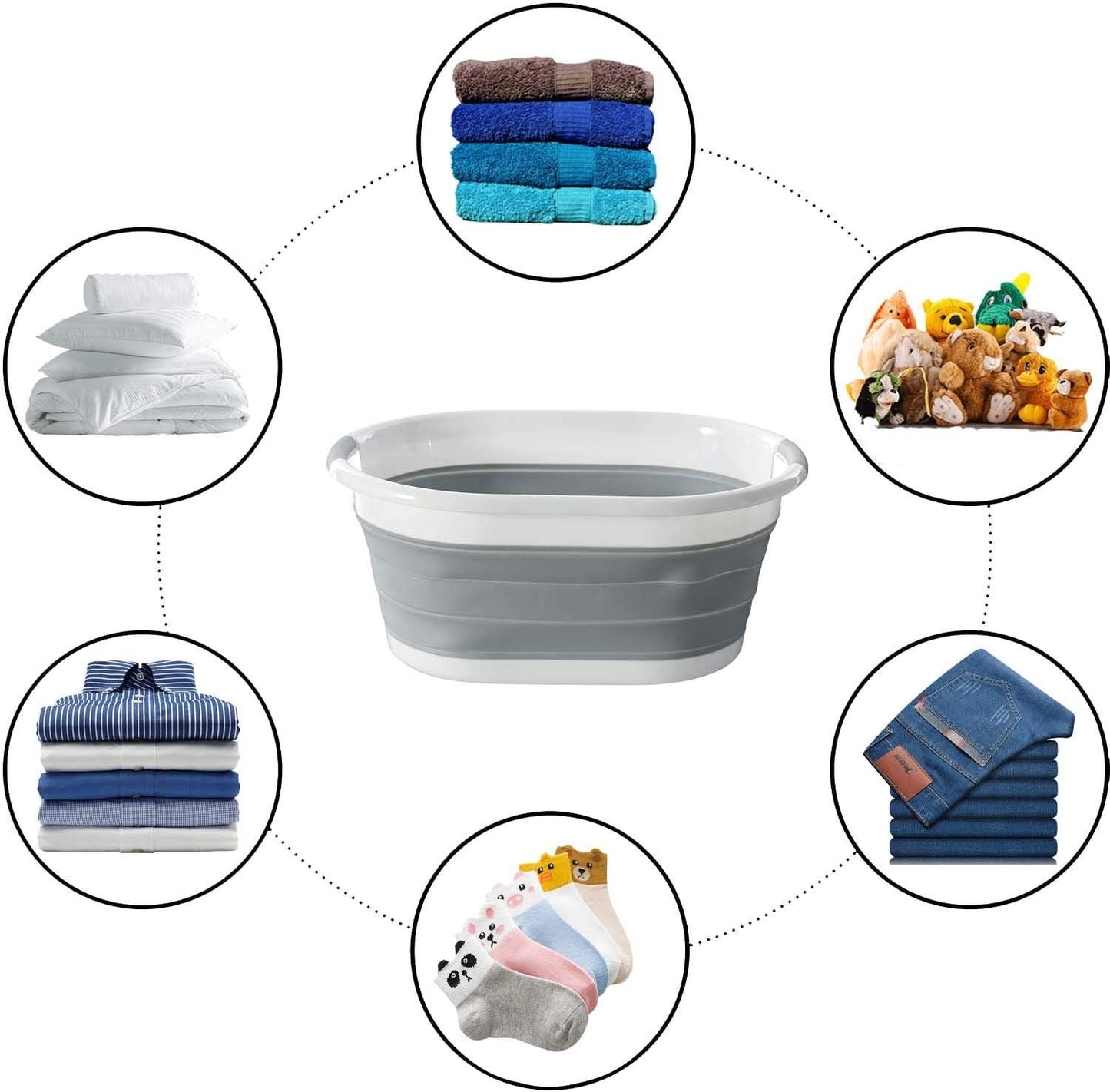 Collapsible Laundry Basket