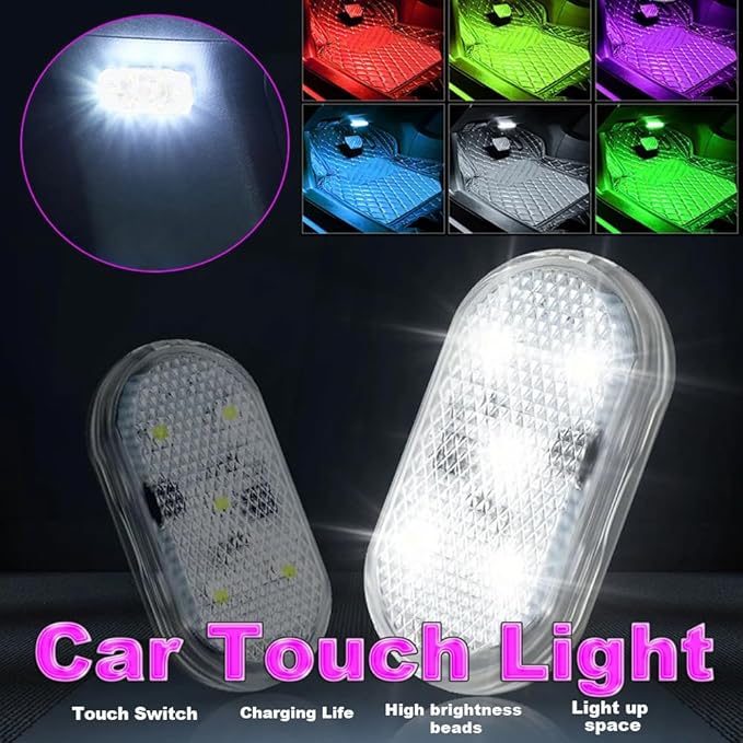 7 Colors LED Car Interior Light