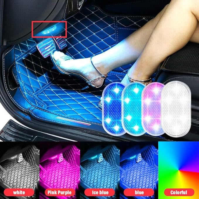 7 Colors LED Car Interior Light