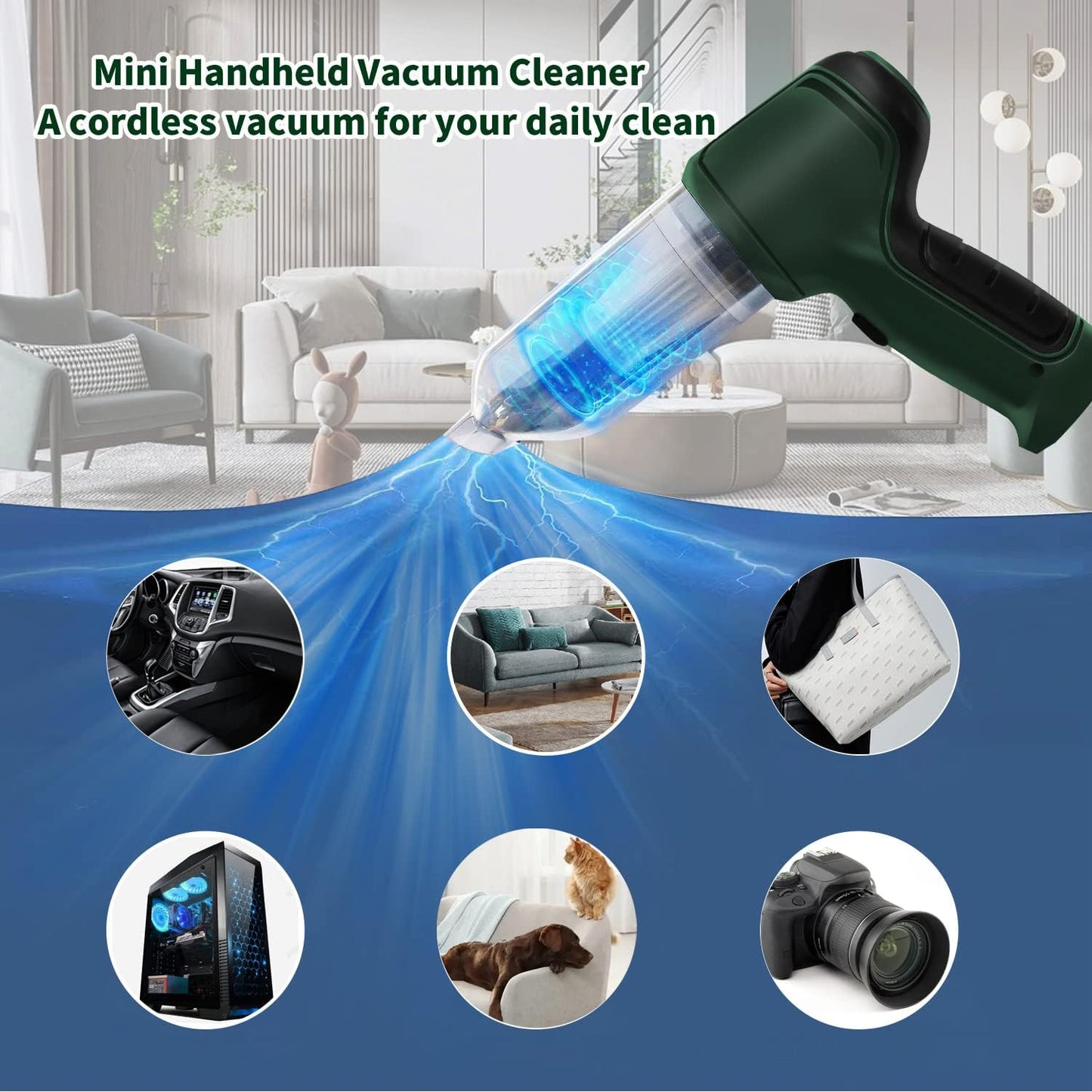 Mini Handheld Vacuum Cleaner