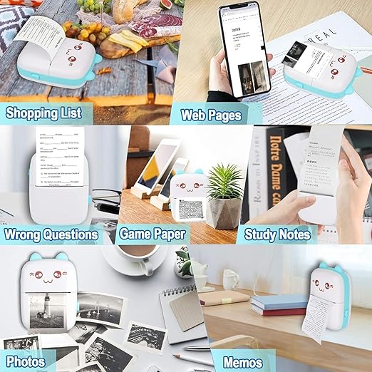 TVARA Mini pocket Printer Portable